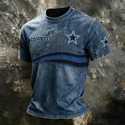 DAL x NFL Washed Cotton Retro Men's T-shirt