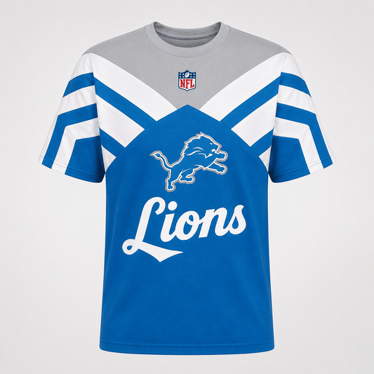 DET x NFL Men's Casual Performance Tee T-Shirt