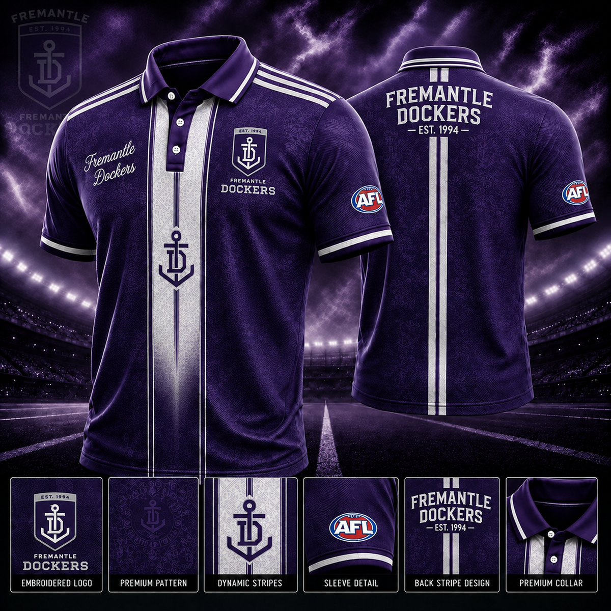 FRE x AFL Polo Shirt Limited Edition