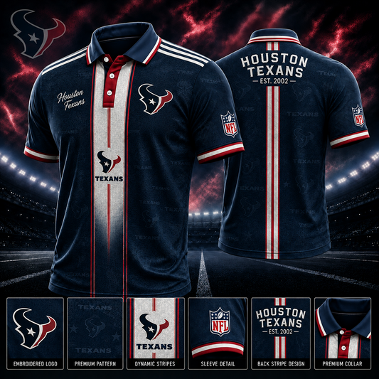 HOU x NFL Polo Shirt Limited Edition