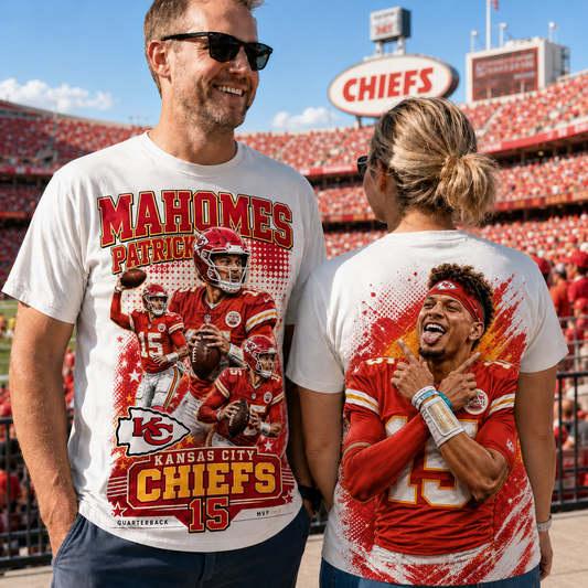 KC x NFL Premium Football Player Graphic Shirt