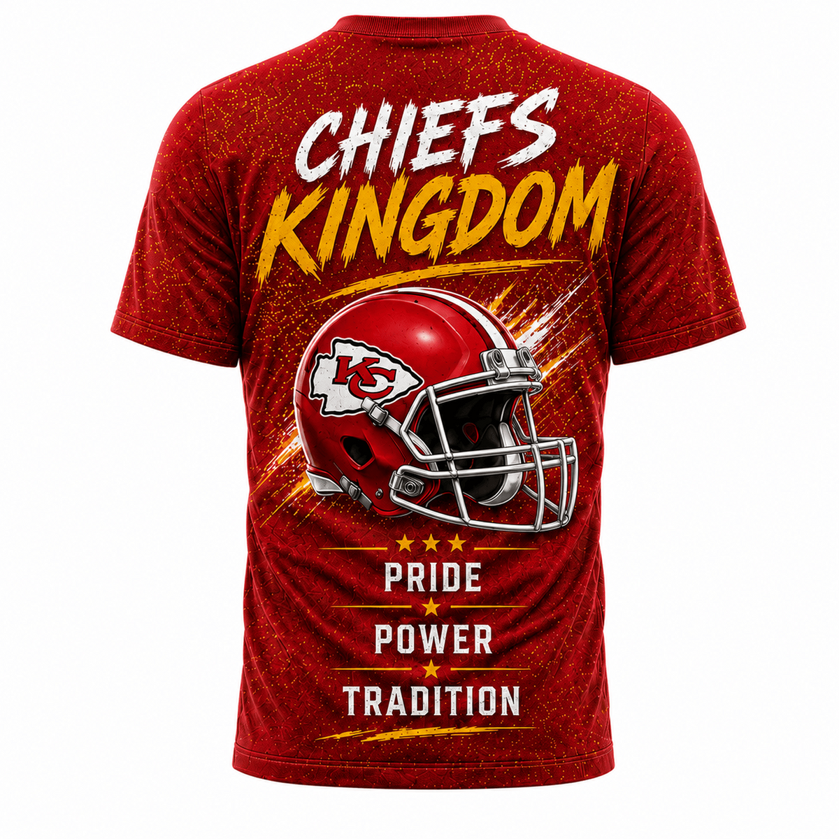 KC x NFL Premium Skyline Pride Football T-Shirt