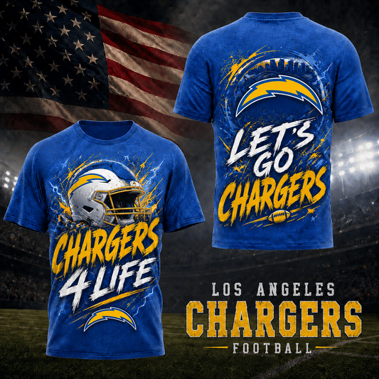 LAC x NFL Premium Fan For Life 3D Shirt