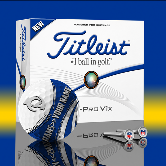 LAR x NFL PERSONALIZED GOLF BALL LIMITED EDITION