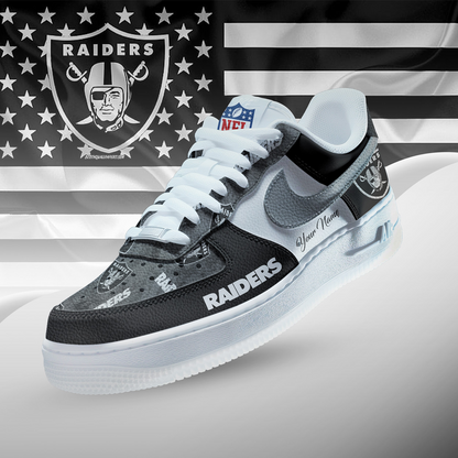 LV x NFL Personalized Team Icon AF1 Shoes