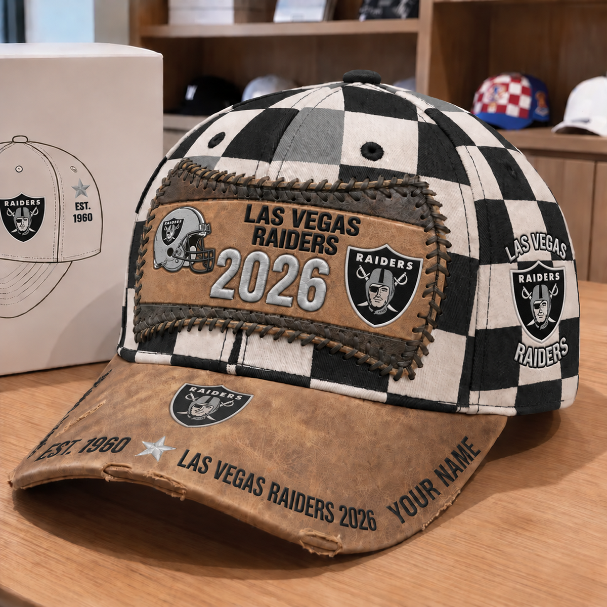 LV x NFL Vintage Casual Football Hat