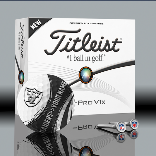 LVR x NFL PERSONALIZED GOLF BALL LIMITED EDITION