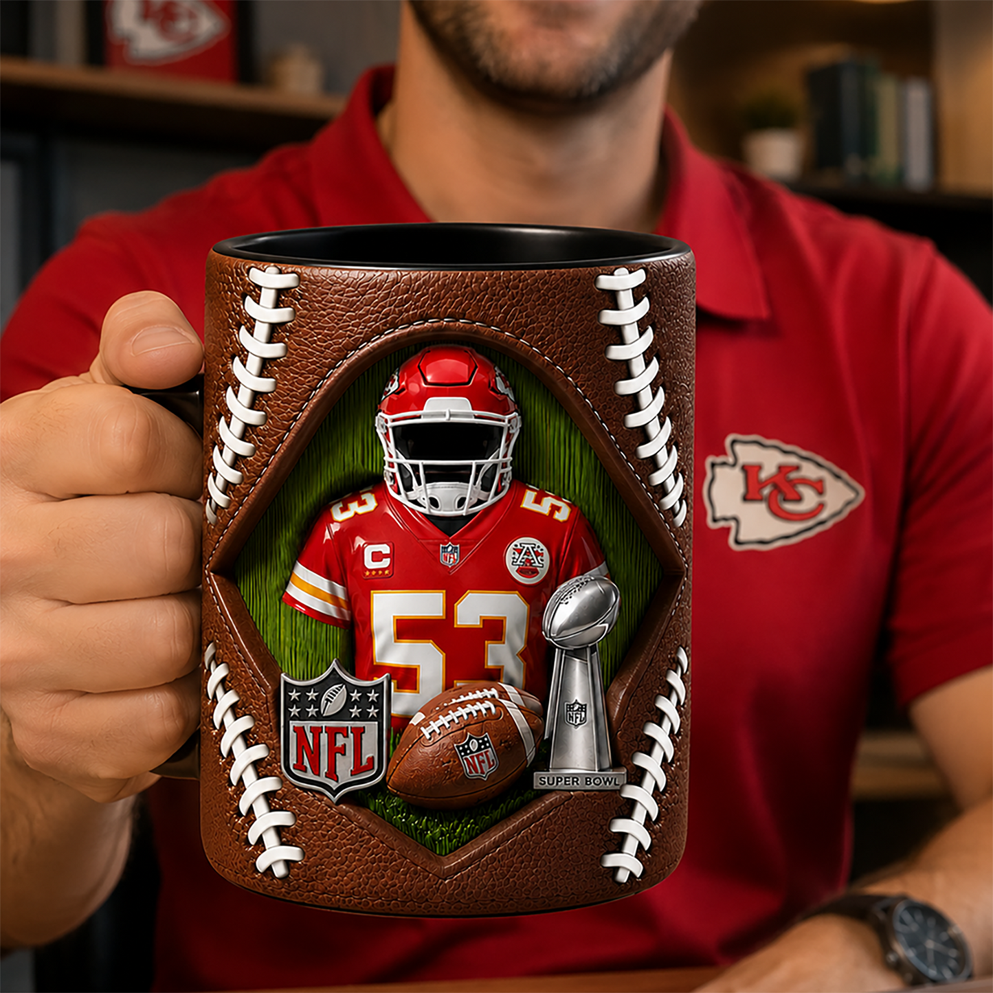 NFL Sport Coffee Accent Mug - Personalized Gifts For Sport Lovers 0406 NAK TTT