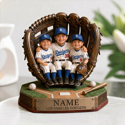 MLB Personalized Baseball Custom Shaped Acrylic Plaque 0906 NAK NHT