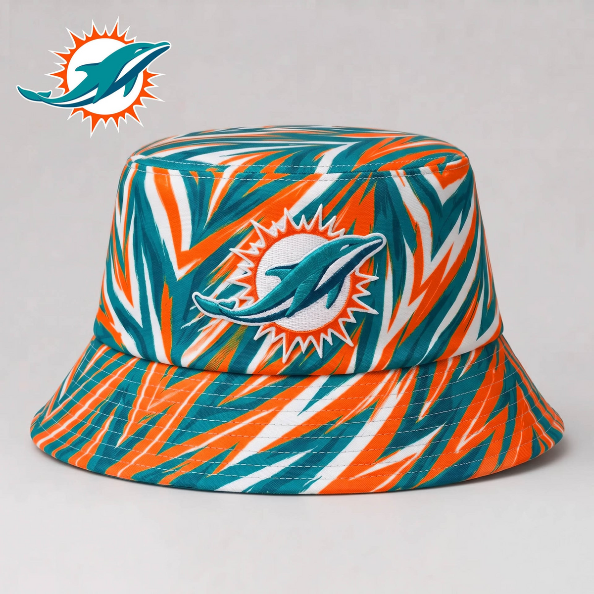 MIA x NFL Lightning Strike Bucket Hat