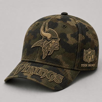 MIN x NFL Military Camo Classic Cap