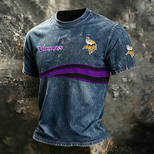 MIN x NFL Washed Cotton Retro Men's T-shirt