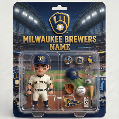 Personalized Baseball Fan Plaque, Custom Photo Sports Collectible Display, Custom Name Baseball Player Figure, Gift For Baseball Lovers And Sports Fans BQH
