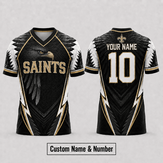NO x  NFL Premium Custom Name And Number Jersey For Fierce Football Fans
