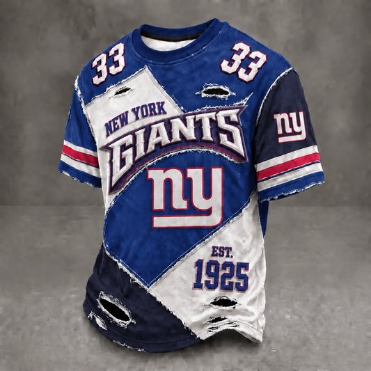 NYG x NFL Men's Professional Football Style Shirt