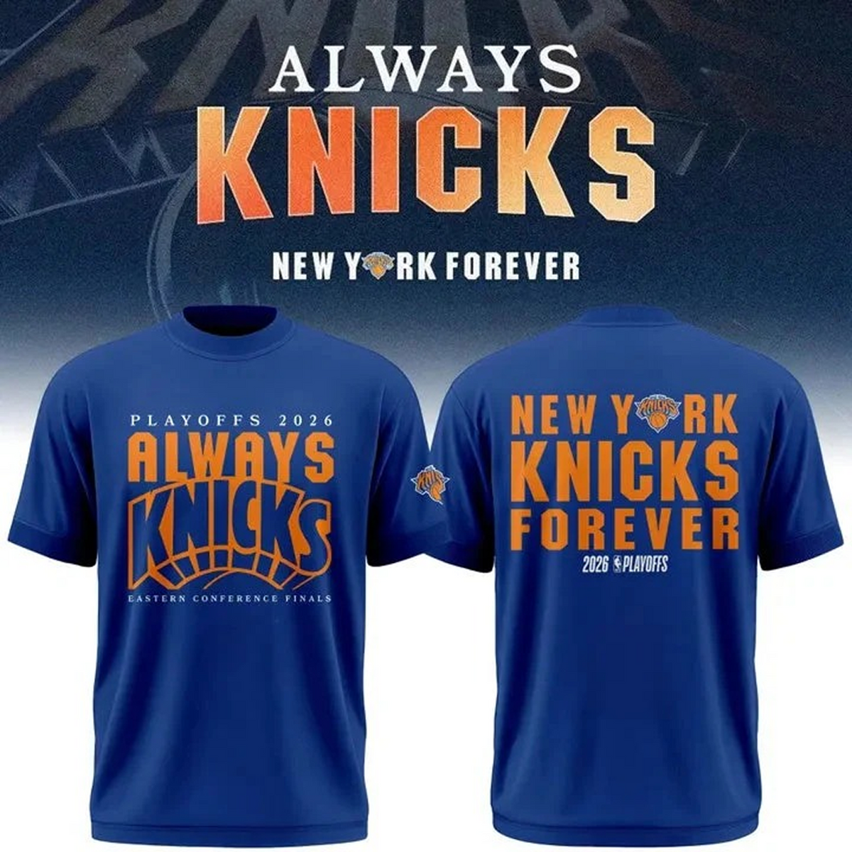 NYK 2026 Eastern Conference Champions Basketball 3D Shirt V3 2605 DatND DVT