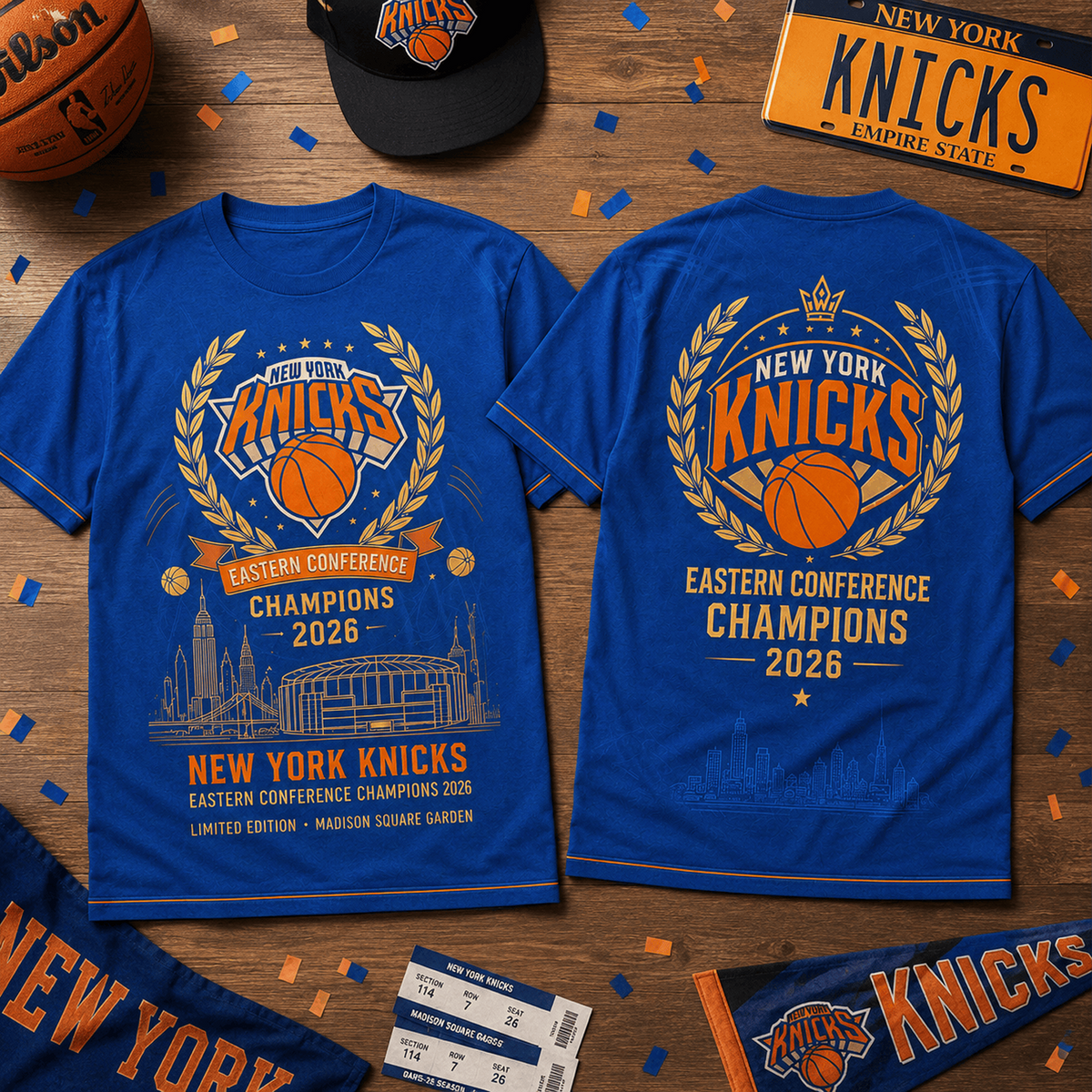 NYK x NBA Eastern Conference 2026 Aparael 3D V3 DATND TANTD