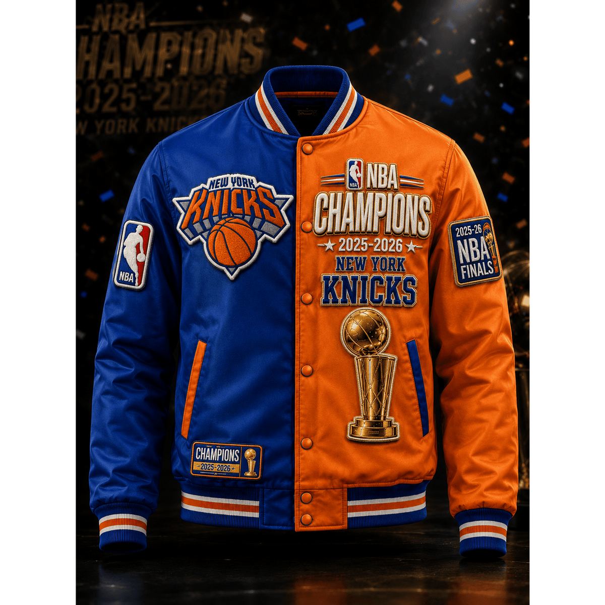 NYK x NBA Final Champions 2025-26 3D Aparael V31 150626