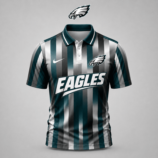 PHI x NFL Premium Butterfly Ribbon Custom 3D Shirt  2