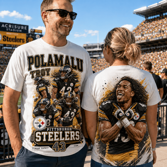 PIT x NFL Premium Football Player Graphic Shirt