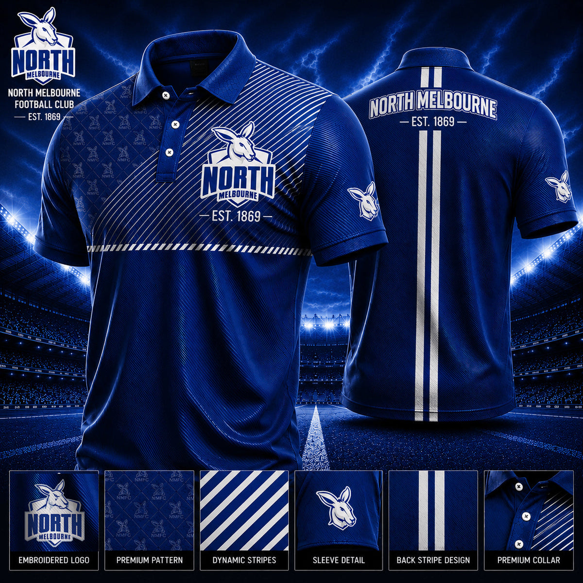PREMIUM AFL X NM EXCLUSIVE POLO SHIRT LIMITED EDITION
