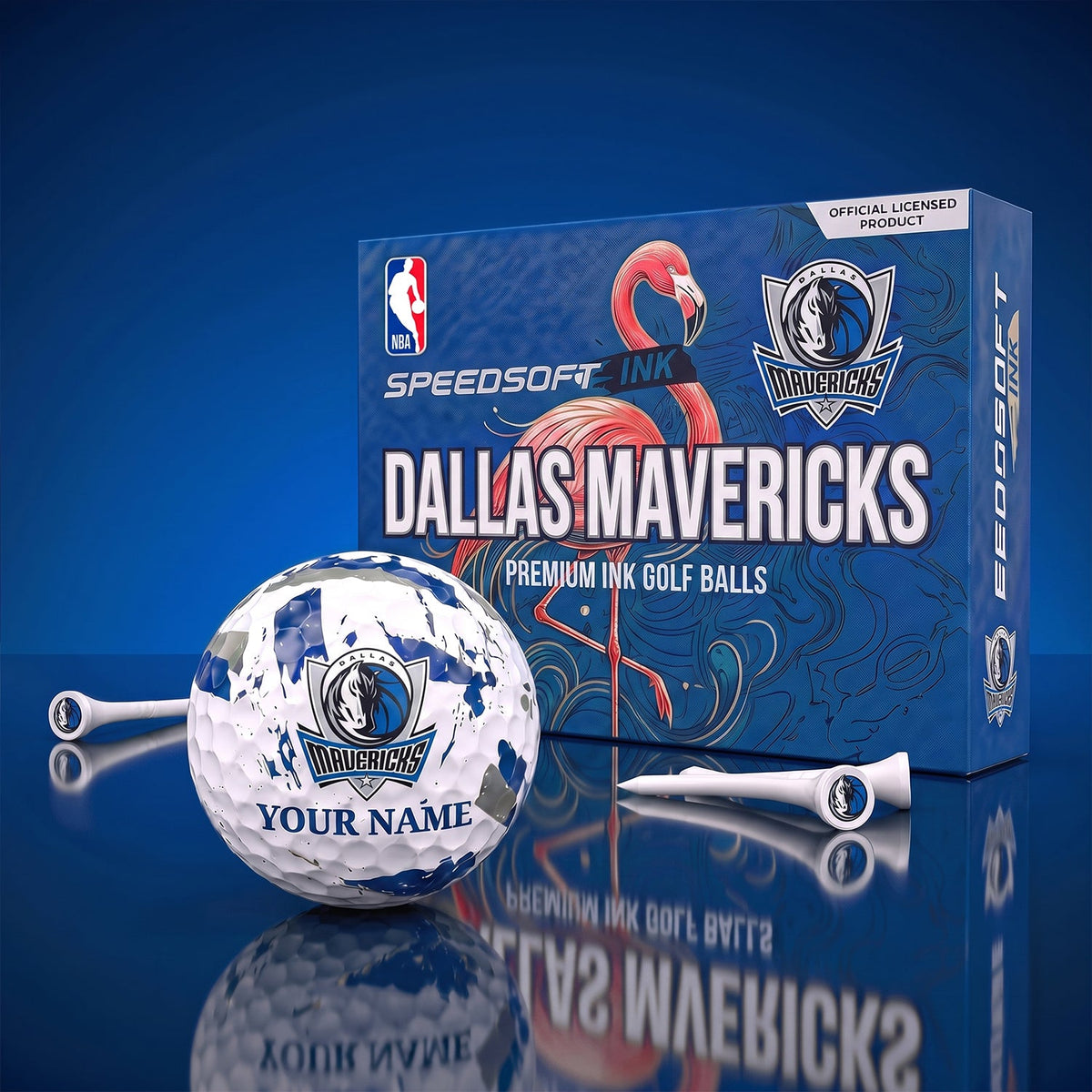 PREMIUM NBA X DM EXCLUSIVE PERSONALIZED GOLF BALL SET LIMITED EDTION