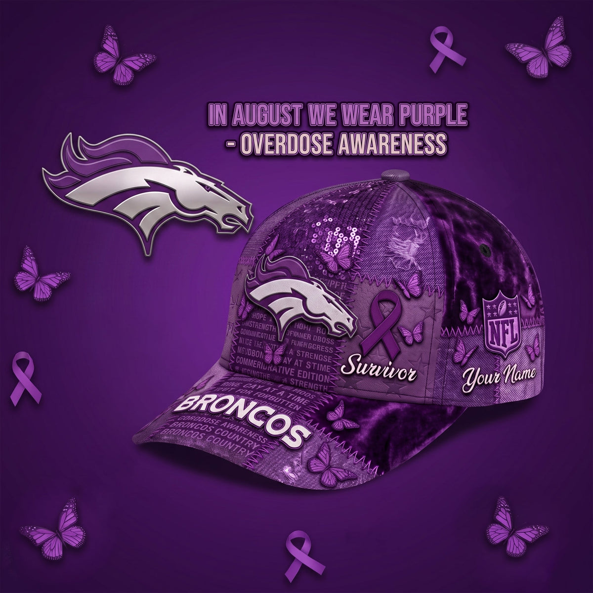 PREMIUM NFL X DB EXCLUSIVE OA PERSONALIZED CAP