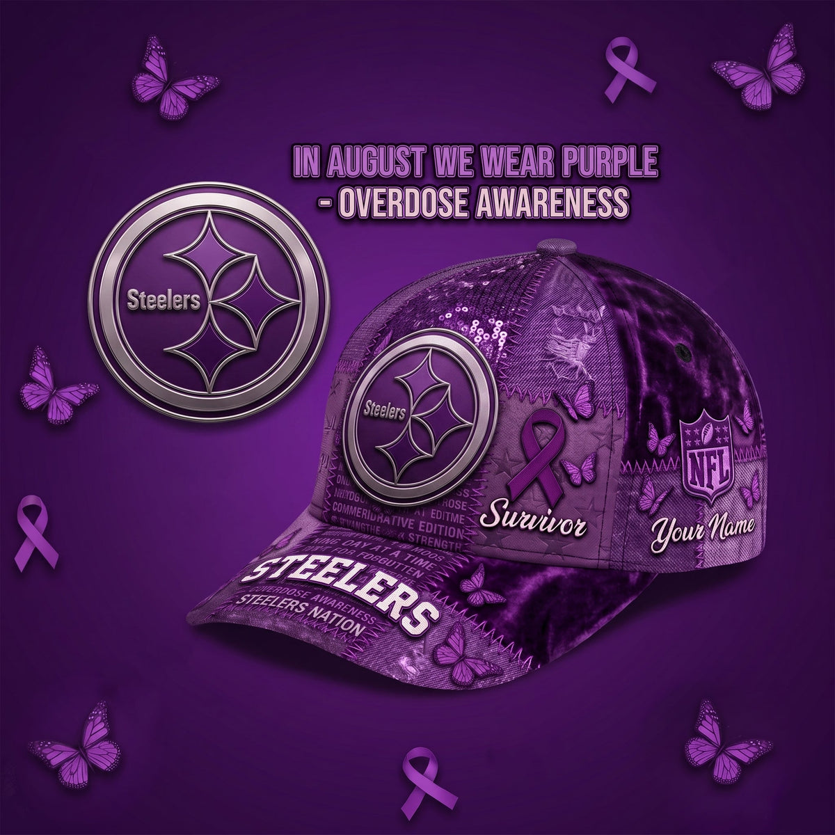 PREMIUM NFL X PS EXCLUSIVE OA PERSONALIZED CAP