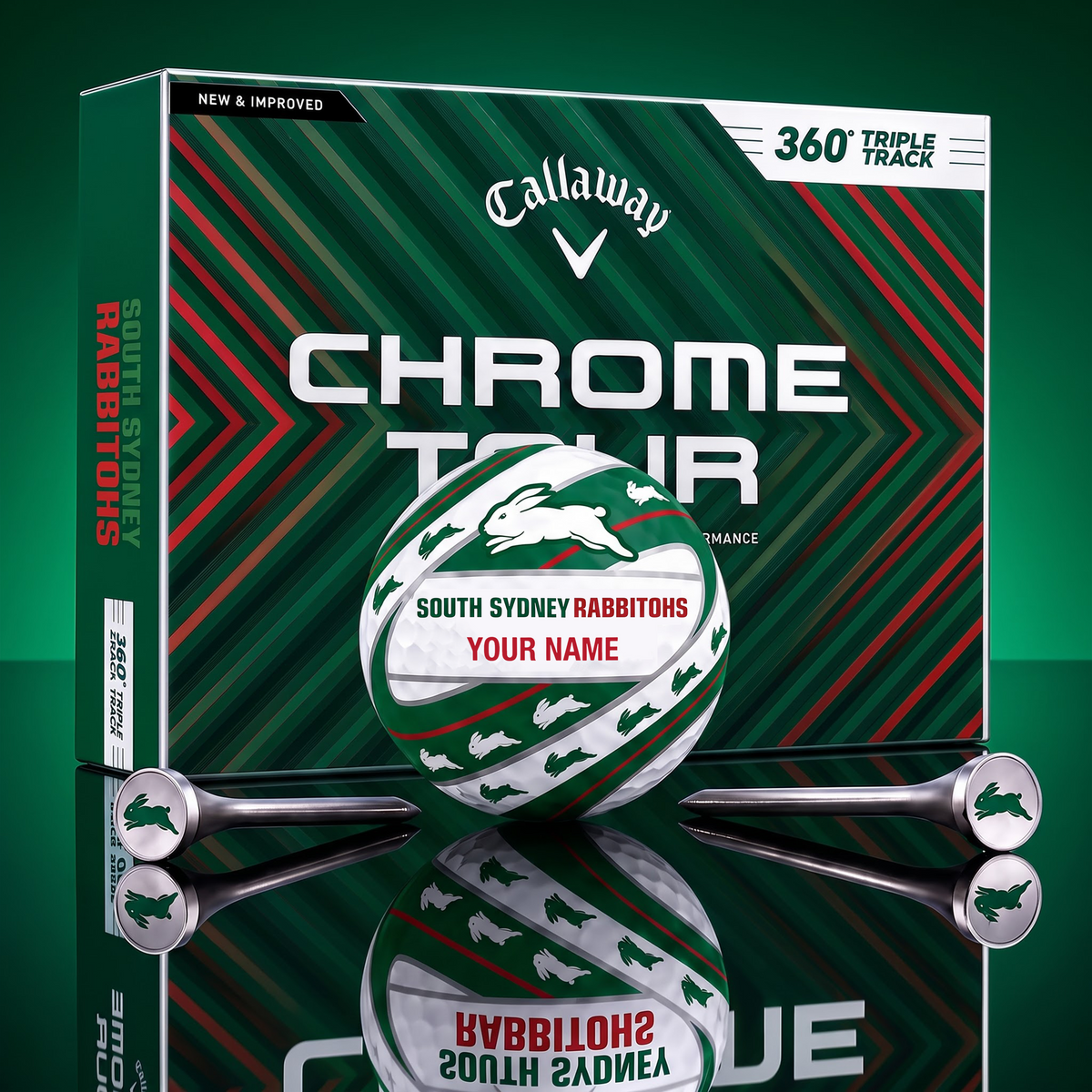 PREMIUM NRL X SSR DELUXE CUSTOME GOLF BALL TOURNAMENT EDITION NDT VHM 280826