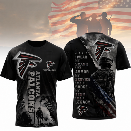 Premium NFL x ATL Veterans Legacy Team 3D Shirt