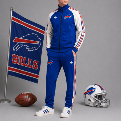 Premium NFL x BUF Game Day Jacket & Jogger Set