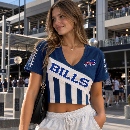 Premium NFL x BUF T Shirt V-neck