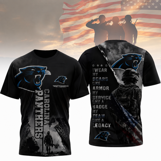 Premium NFL x CAR Veterans Legacy Team 3D Shirt