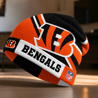 Premium NFL x CIN Cold Snap Statement Beanie Hat
