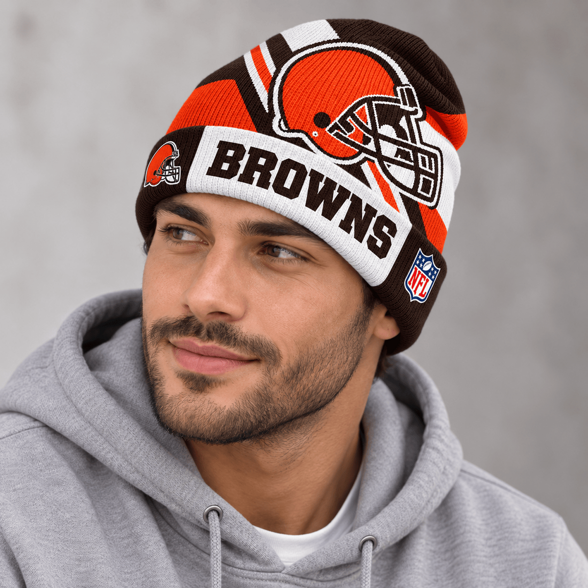 Premium NFL x CIN Cold Snap Statement Beanie Hat