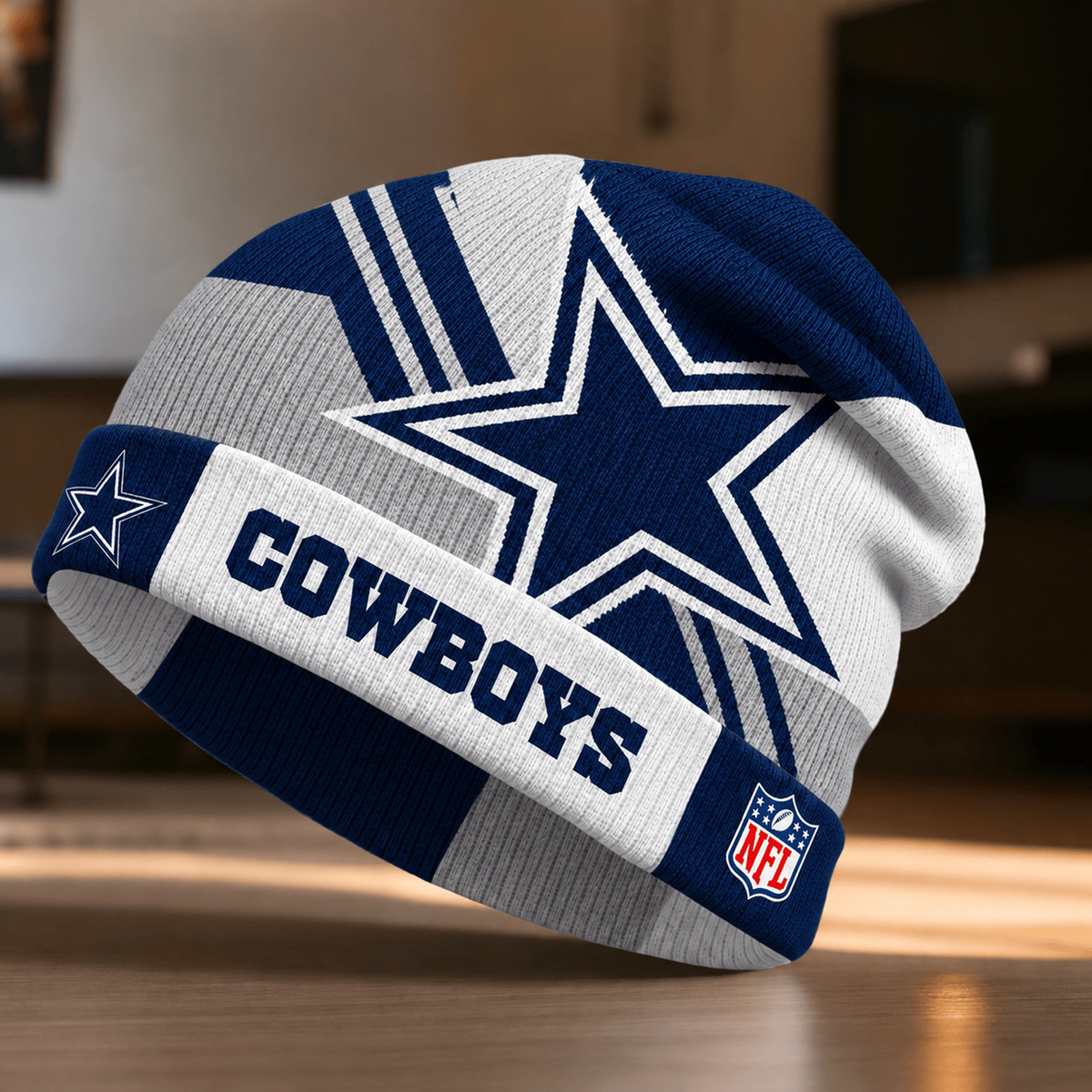 Premium NFL x DAL Cold Snap Statement Beanie Hat