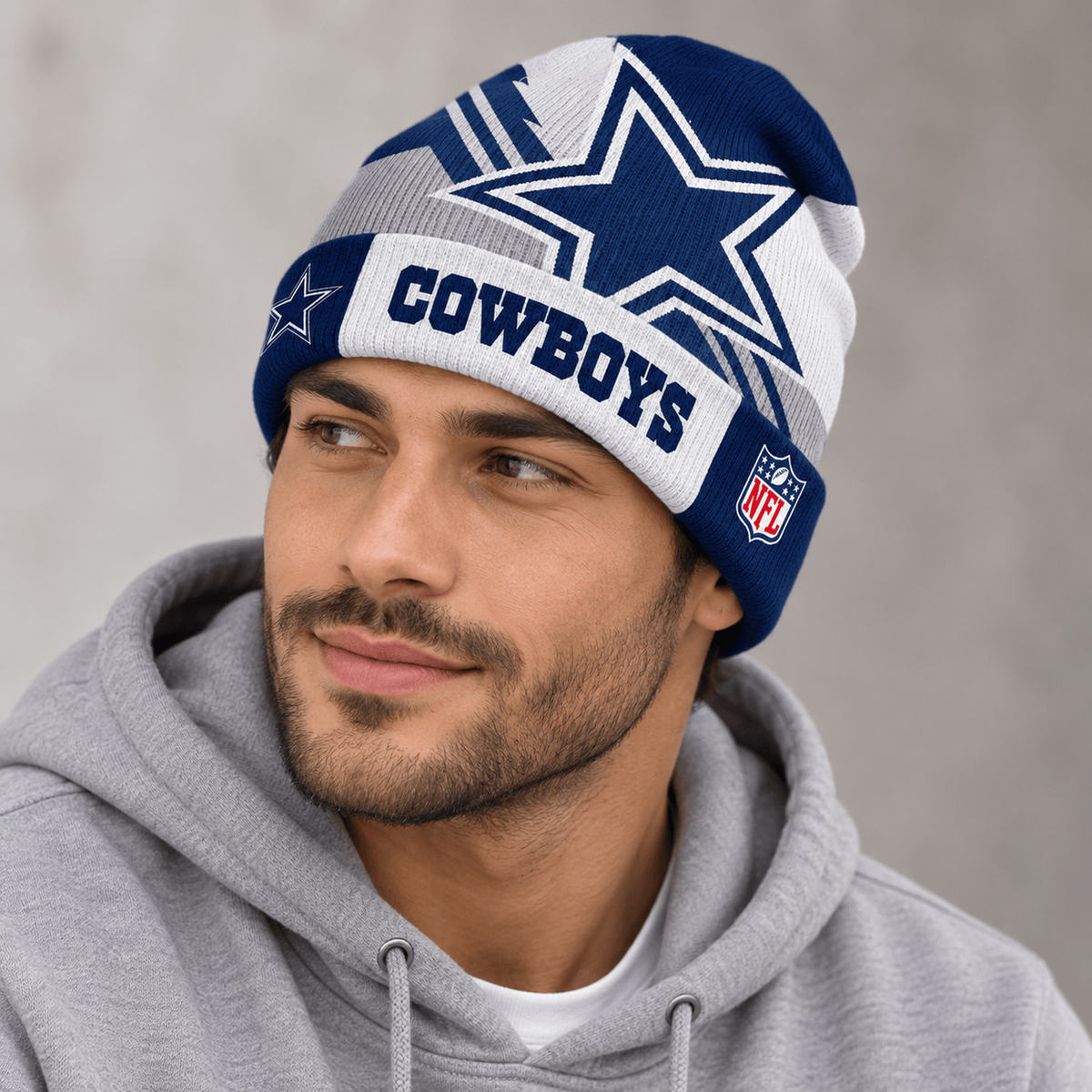 Premium NFL x CLE Cold Snap Statement Beanie Hat