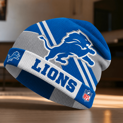 Premium NFL x DET Cold Snap Statement Beanie Hat