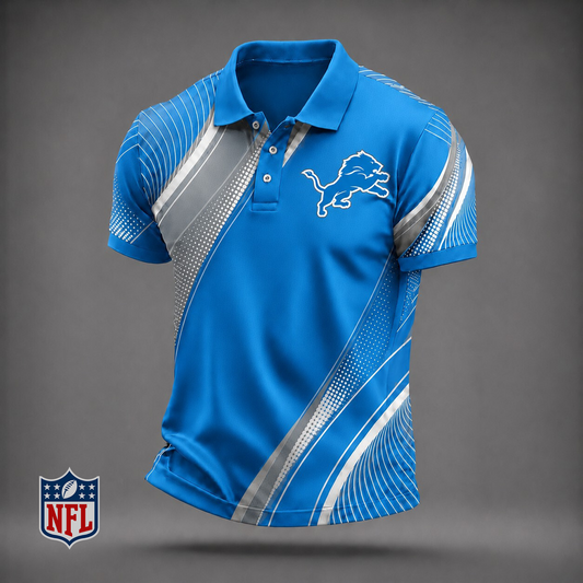 Premium NFL x DET Polo Shirt