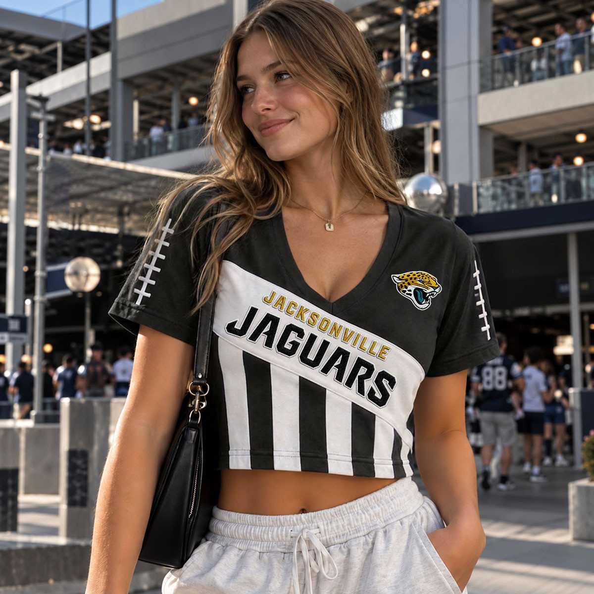 Premium NFL x JAX T Shirt V-neck
