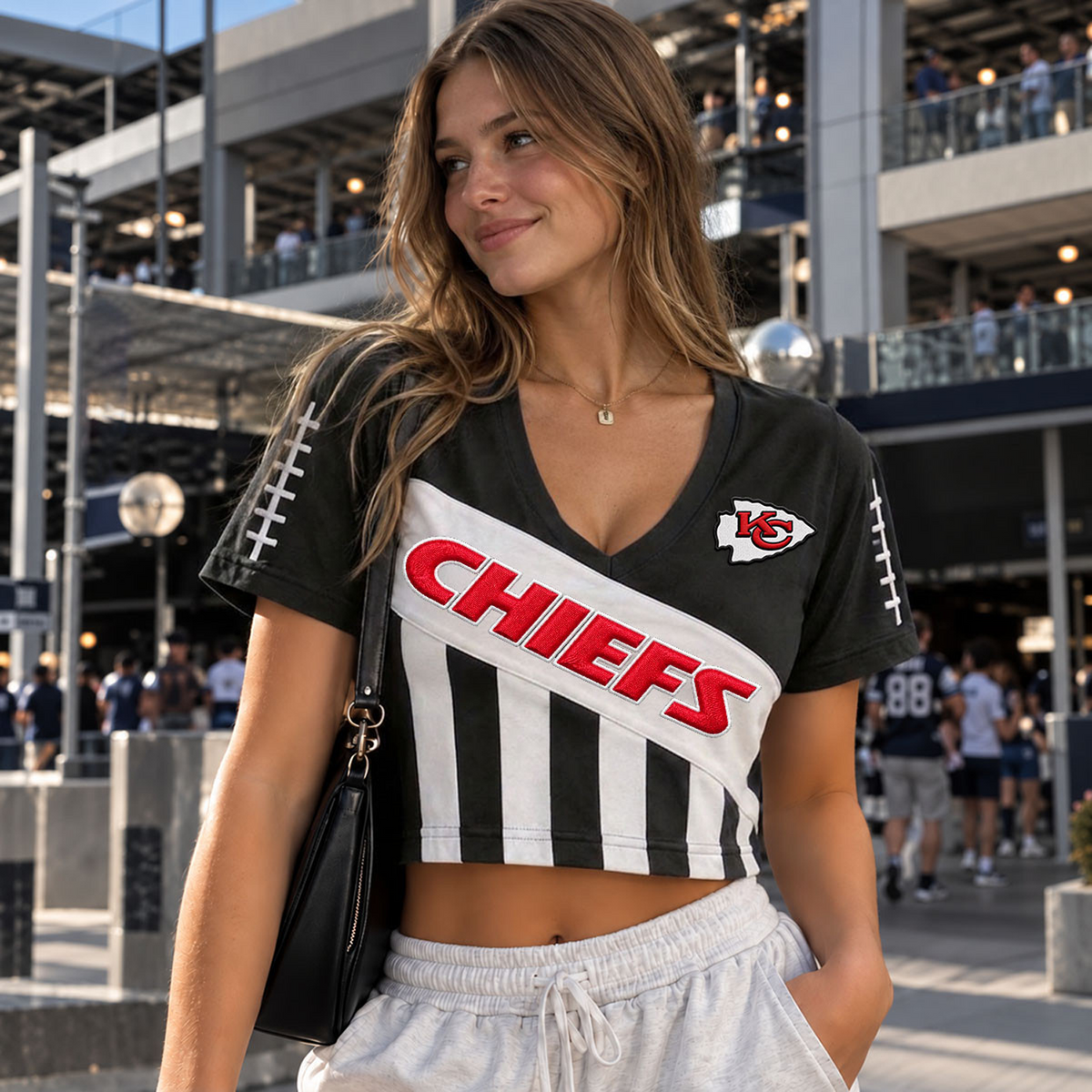 Premium NFL x KCC T Shirt V-neck