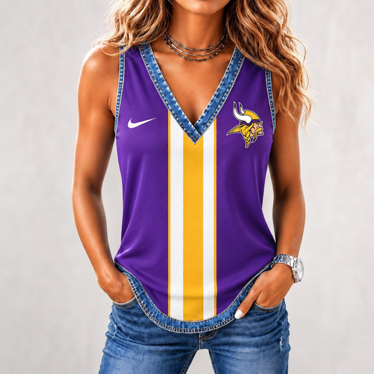 Premium NFL x MIN Game Day Sleeveless Top Shirt