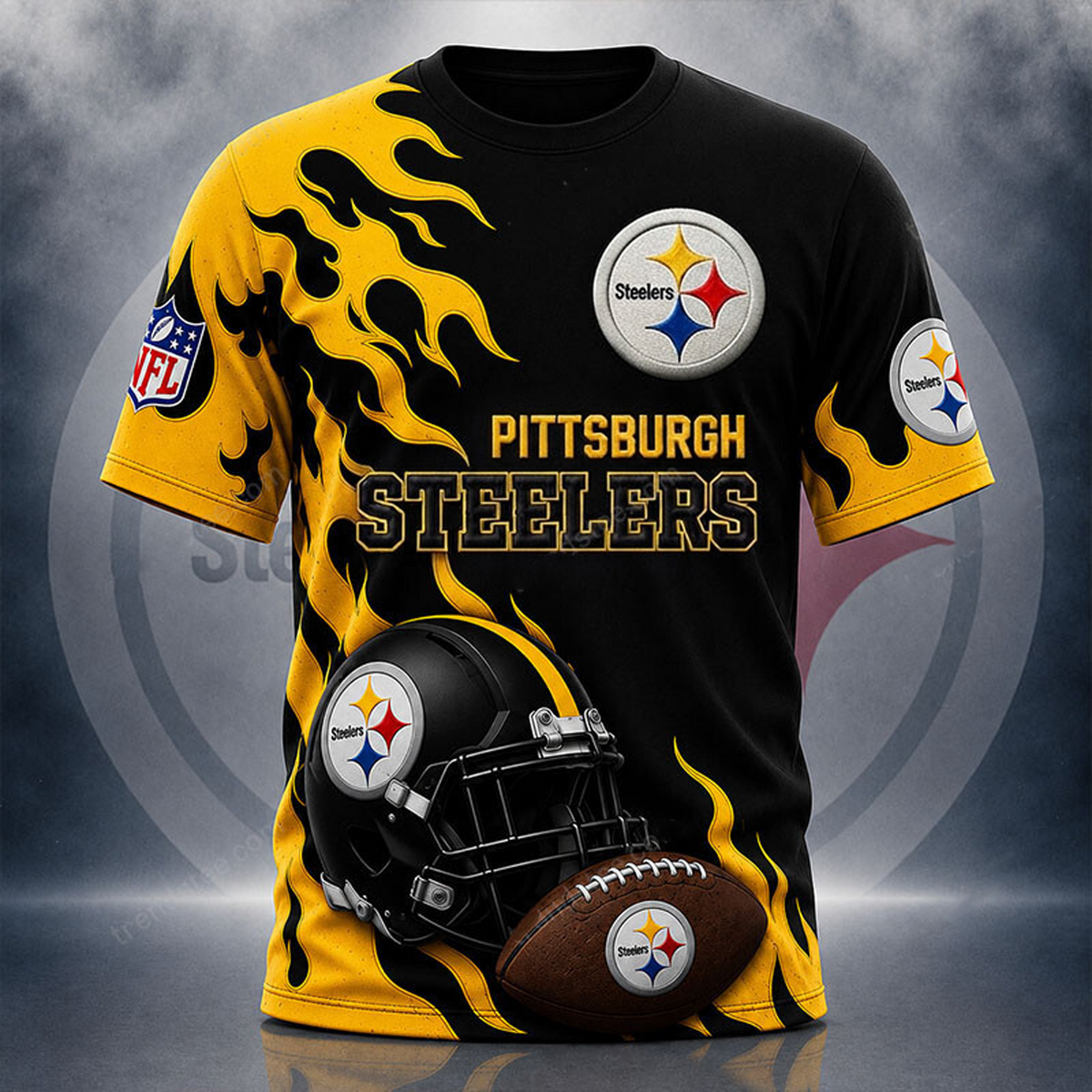 Premium NFL x PIT Fire Limited Aparael