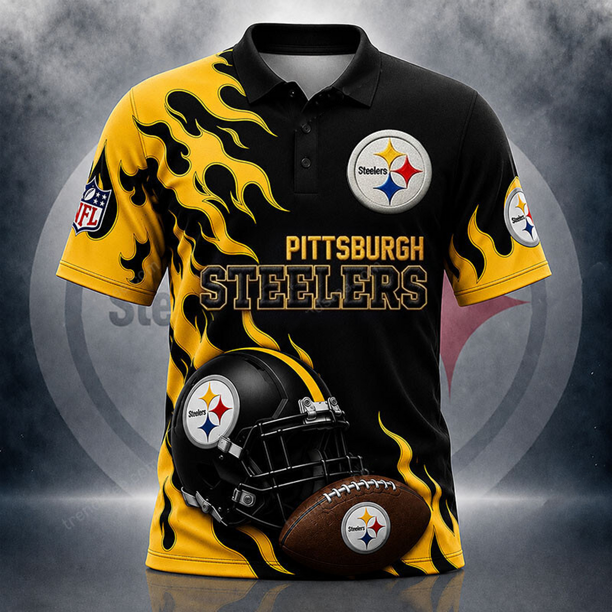 Premium NFL x PIT Fire Limited Aparael
