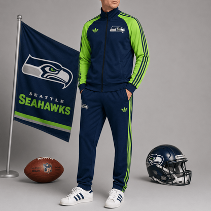 Premium NFL x SEA Game Day Jacket & Jogger Set