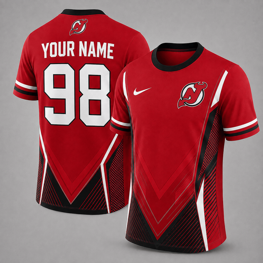 Premium NHL x NJD Personalized Game Day Fan Top T-Shirt