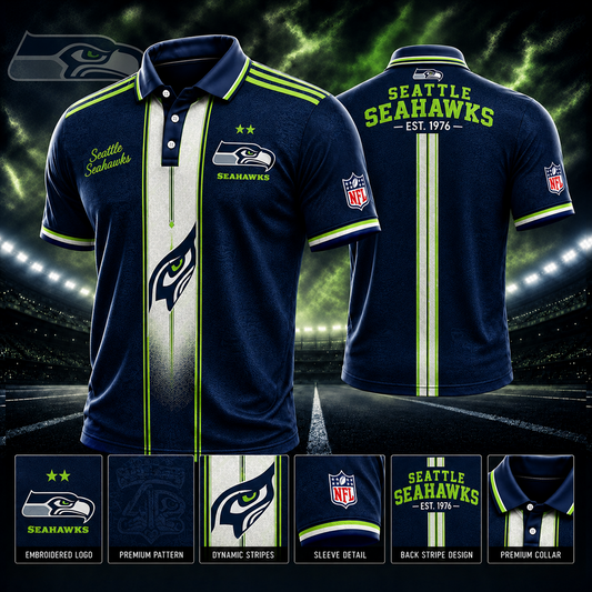 SEA x NFL Polo Shirt Limited Edition