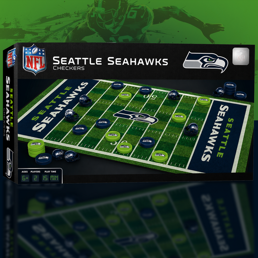 SEA x NFL Premium Checkers Game