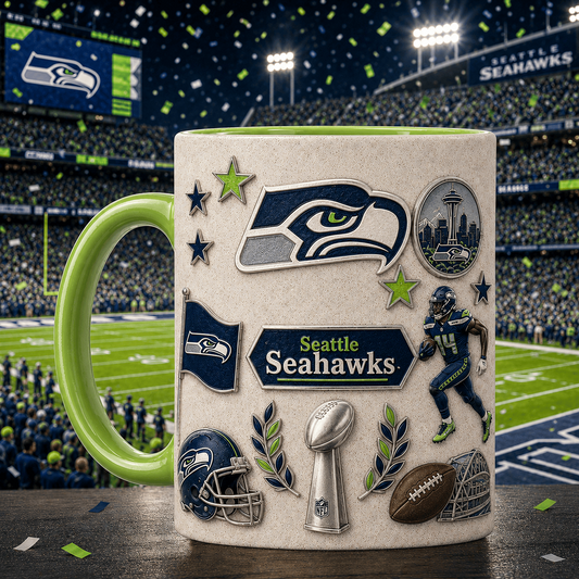 SEA x NFL Premium Fan Pride Mug