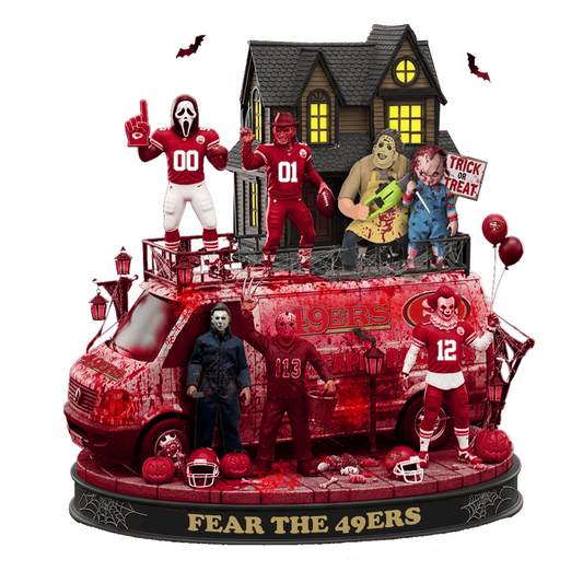 SF x NFL Halloween Acrylic Plaque